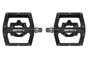 Brn Flat Dual Function pedali mtb mountain bike