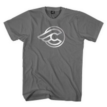 CINELLI WINGED REFLECTIVE T-shirt grigio