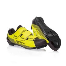 BRN 3 STRAPPI scarpe bici da corsa gialle